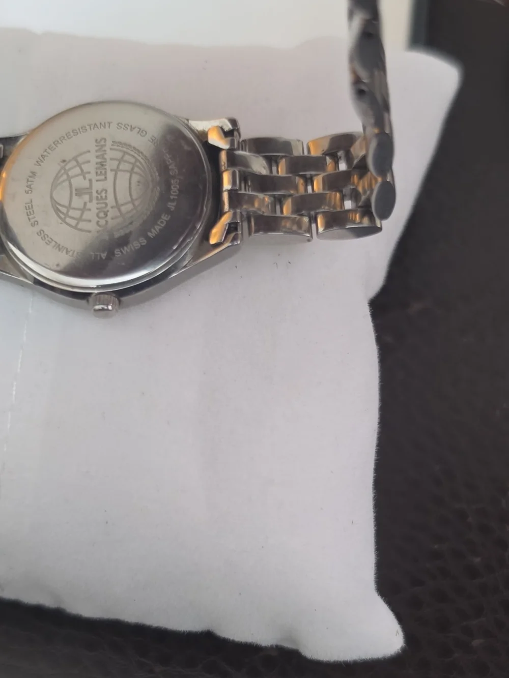 Jacques Lemans Men's Silver Stainless Steel Watch - Silver Dial